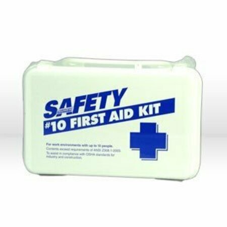 ERB First Aid Kits, 10 Person Plastic 10EP, Bulk 4.5 x 7.5 x 2.75 17130